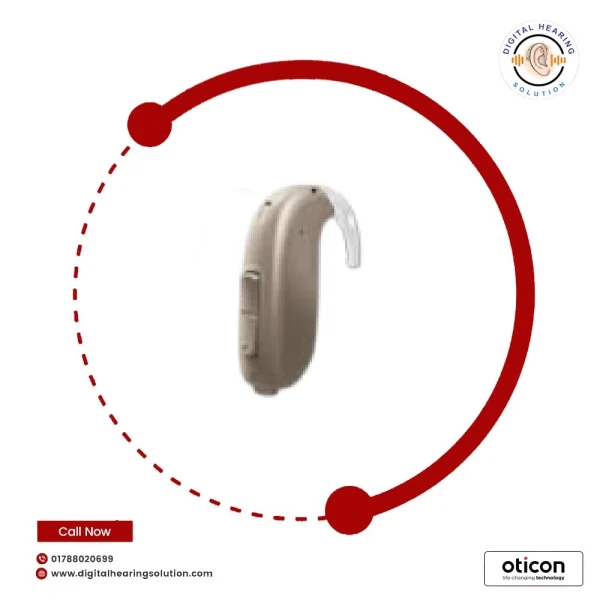 Oticon G 60 Power Plus BTE (MFI) Hearing Aid 