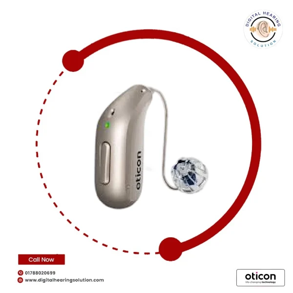 Oticon Intent 1 Mini RITE Power Hearing Aid