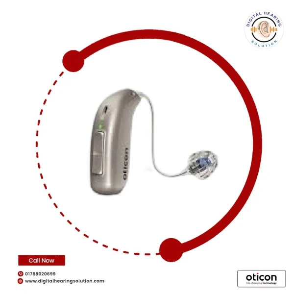 Oticon Zircon 1 Mini RITE Power (MFI Rechargeable) Hearing Aid