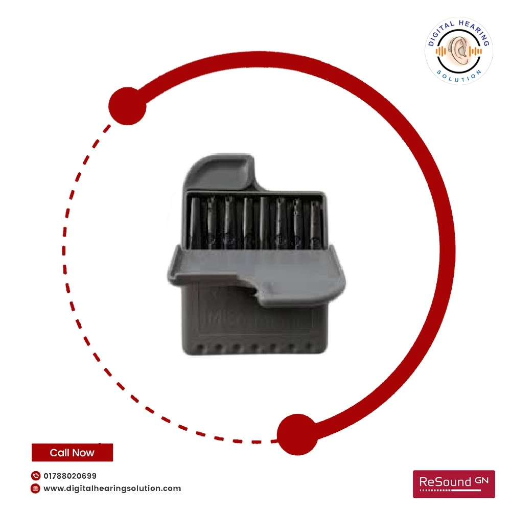 Rechargeable BTE Microphone Filter